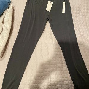 NWT Soft & Gorgeous Grey Vertigo Cotton Leggings - Large
